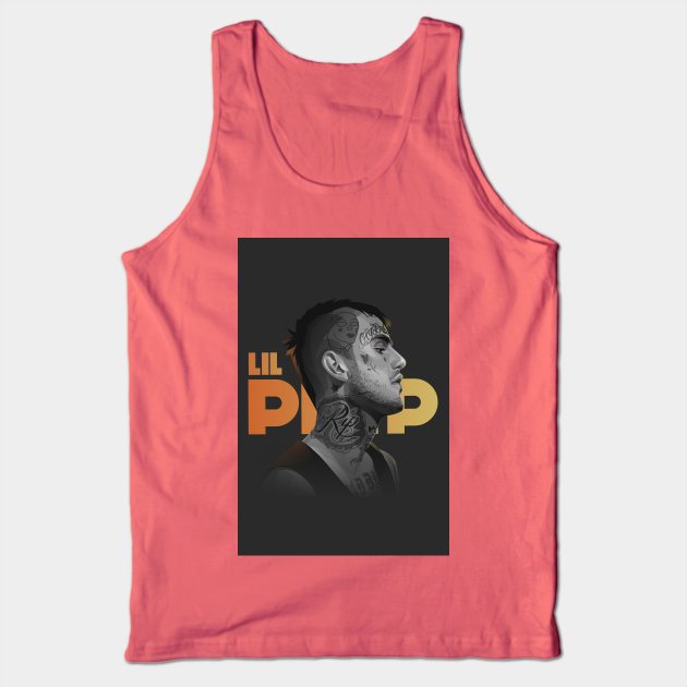 Lil peep drawing Tank Top by Mousely 